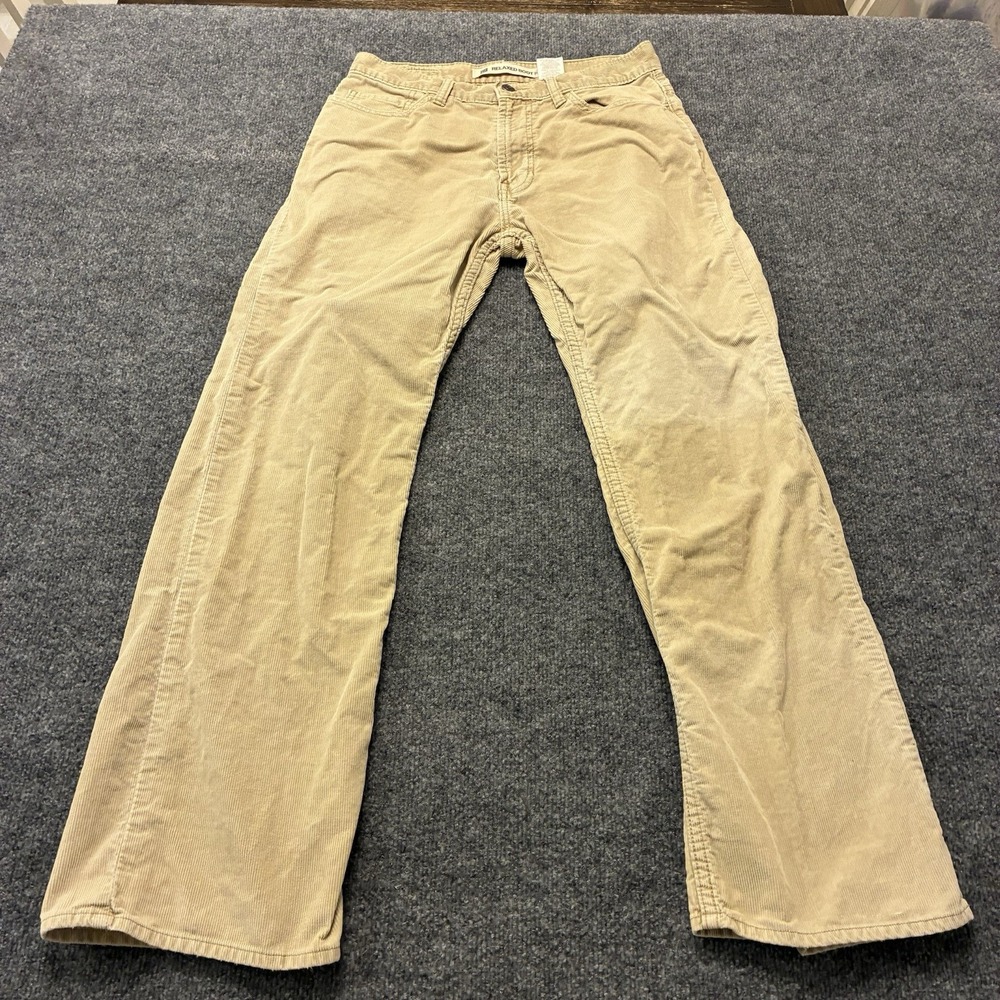 Vintage 90s GAP Relaxed Boot Fit Corduroy Pants Mens 31x30 Faded Retro Cords